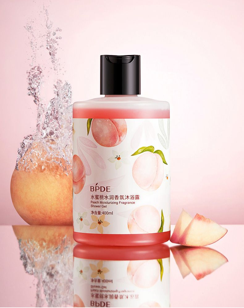 BPDE Peach Moisturizing Fragrance Shower Gel