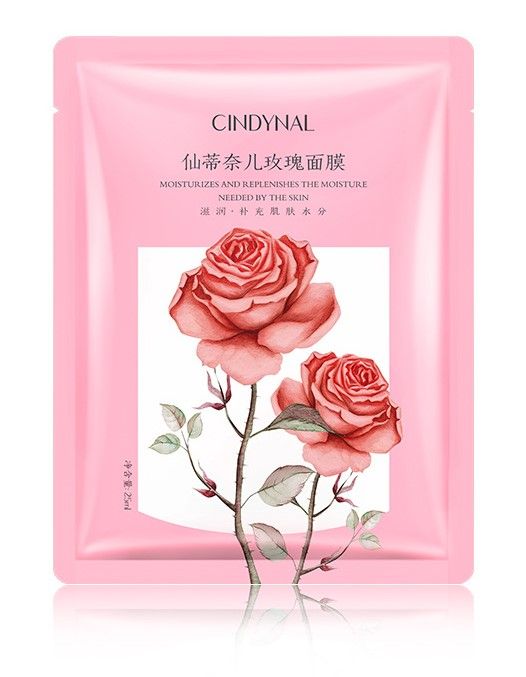 Cindynal Rose Moisturizing Mask