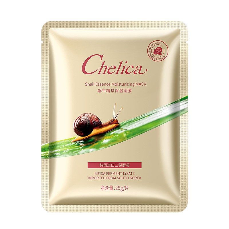 Chelica Snail Essence Moisturizing Mask