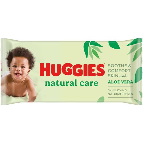 Huggies - NATURAL CARE WIPES (56’s)