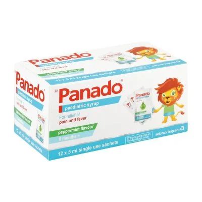 Panado Paediatric Syrup 12 x 5ML