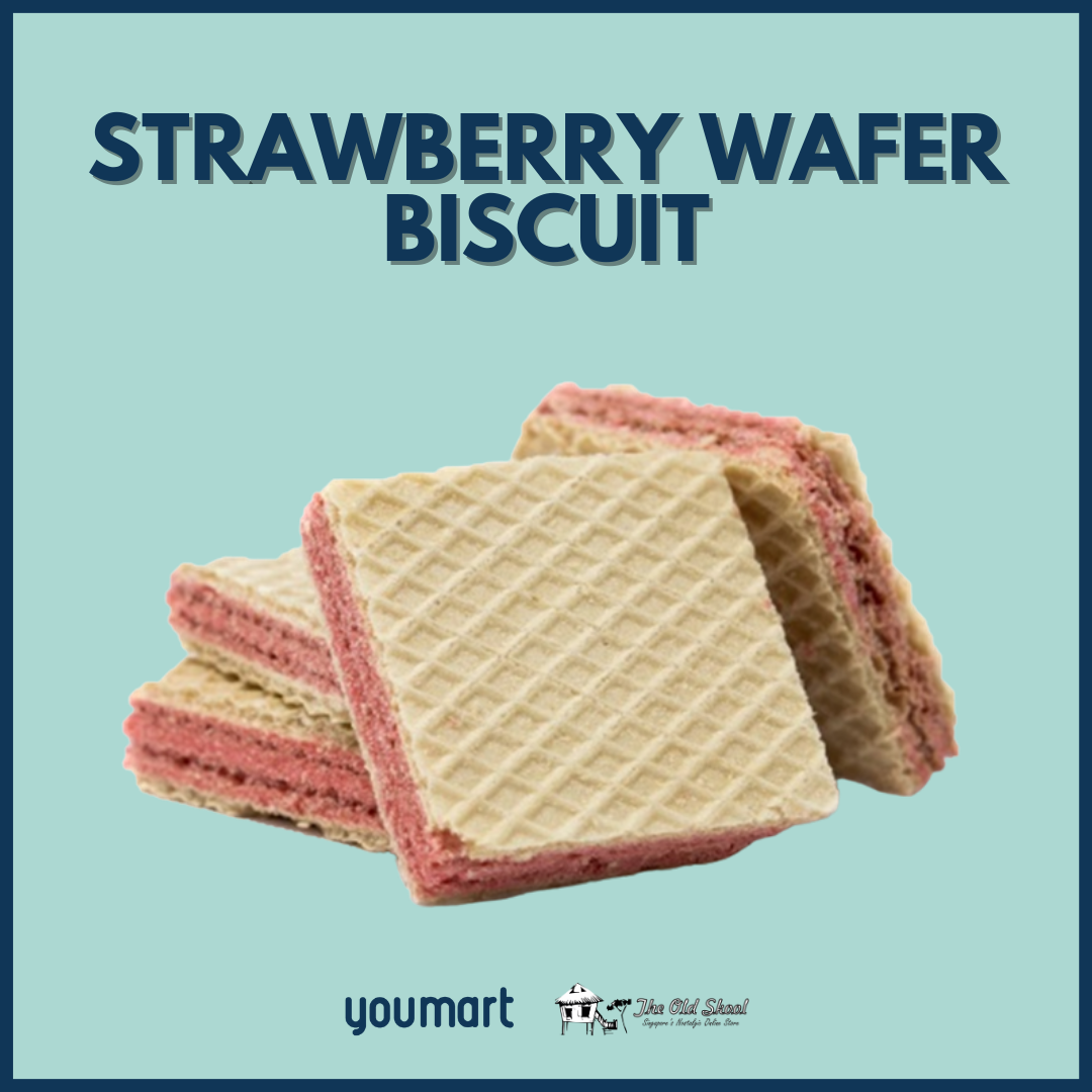 Strawberry Wafer Biscuit