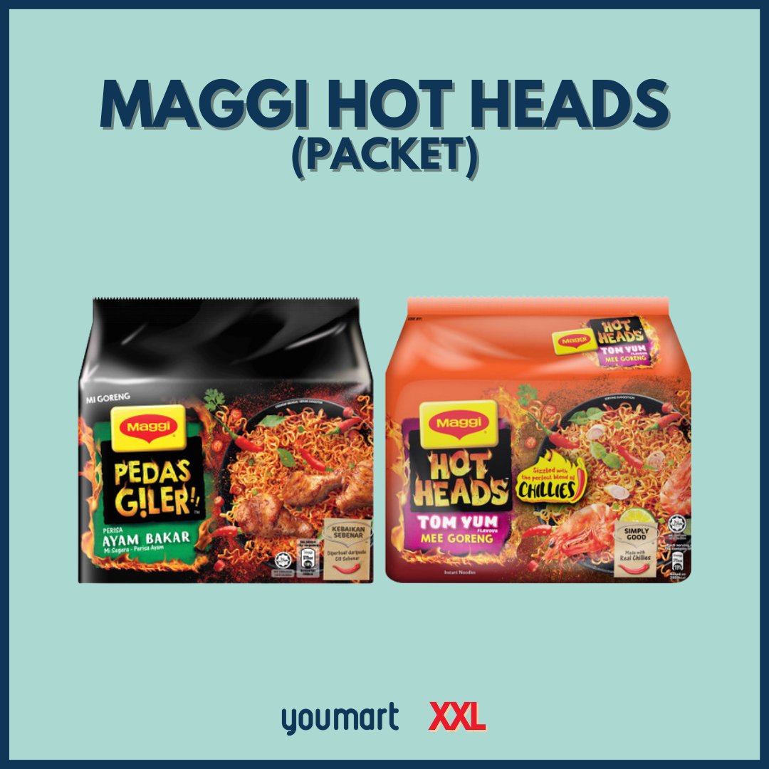 Maggi Hot Heads Packet Noodle