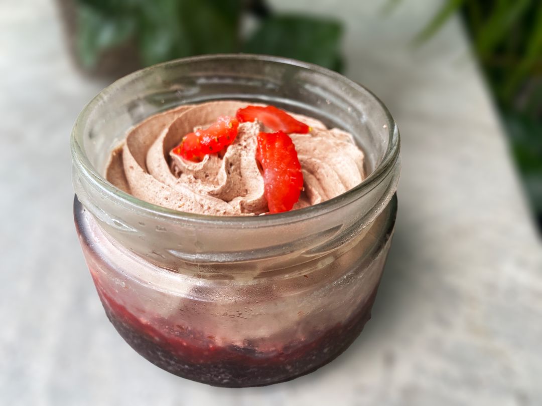 Vegan & Gluten-free Chocolate Mousse Jar