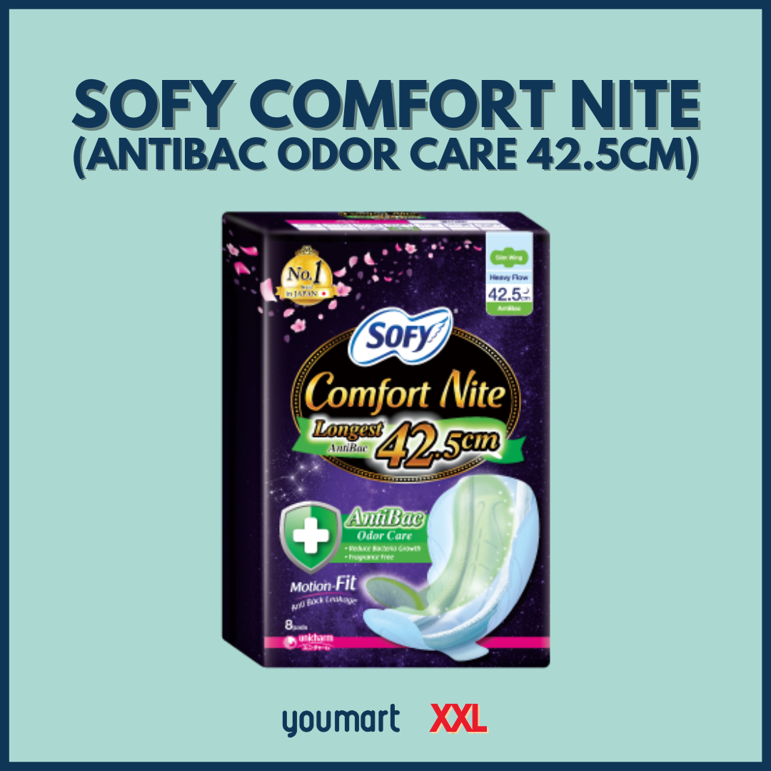 Sofy Comfort Nite AntiBac Odor Care (42.5cm)