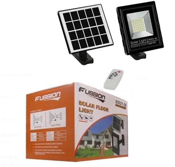 30 Watt Solar Flood Light