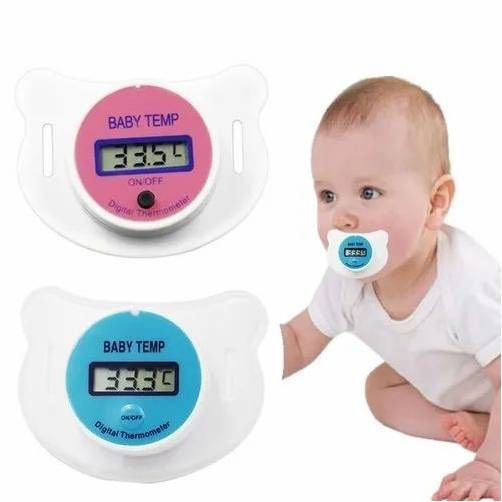 Baby Pacifier Thermometer