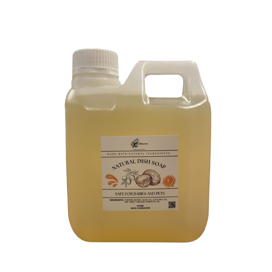 [NEW] Natural Dish Soap 1000ml (Sweet Orange)