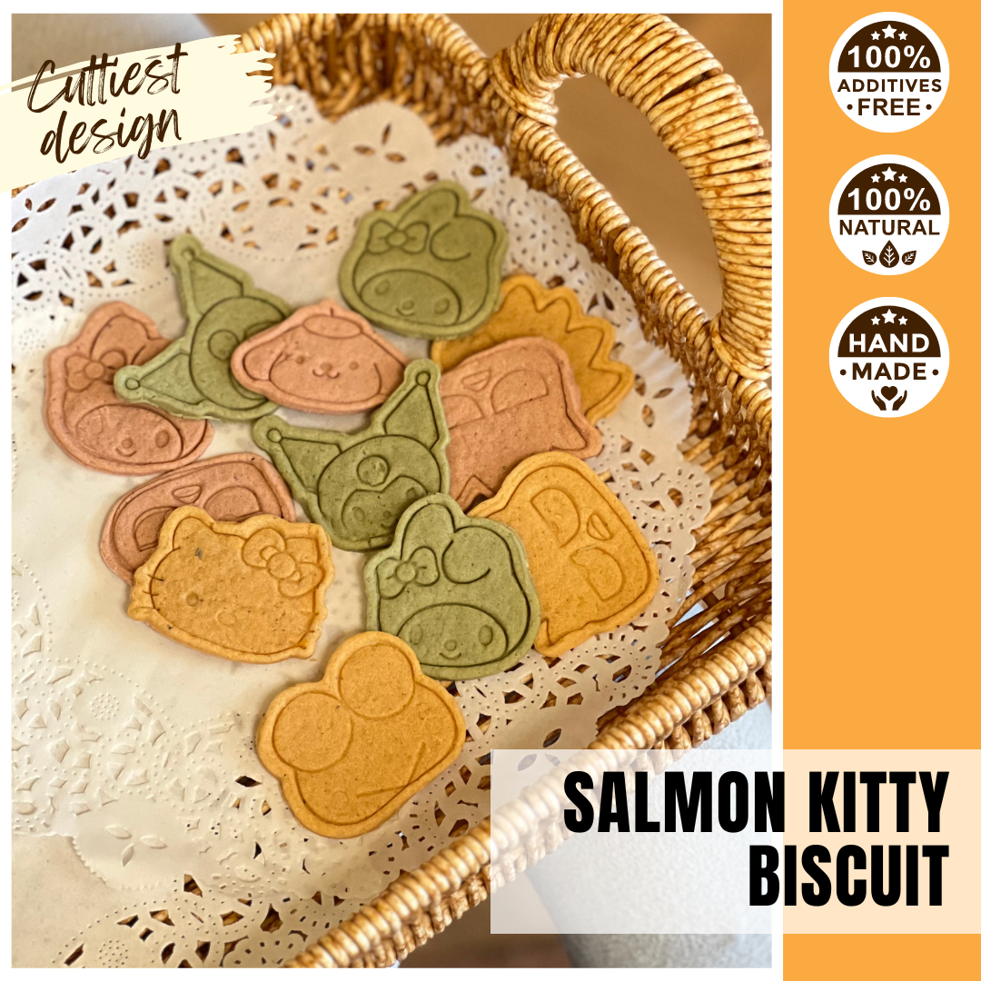 Salmon Kitty Biscuit🐱🐶
