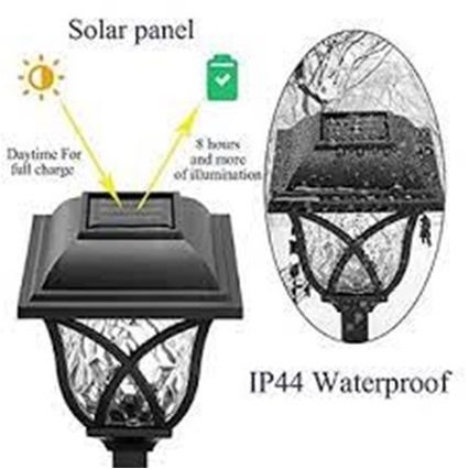 6 Pack Solar Garden Lights 