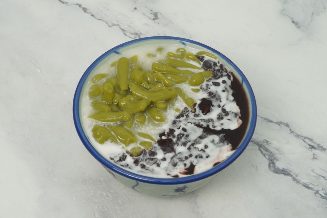 黑青 Hot Chendol Black Glutinous Rice (w/ Coconut Milk)