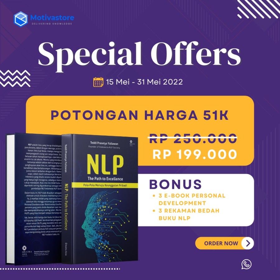 Buku NLP The Path to Excellence by Teddi Prasetya Yuliawan