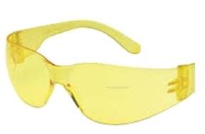 Yellow safety glasses