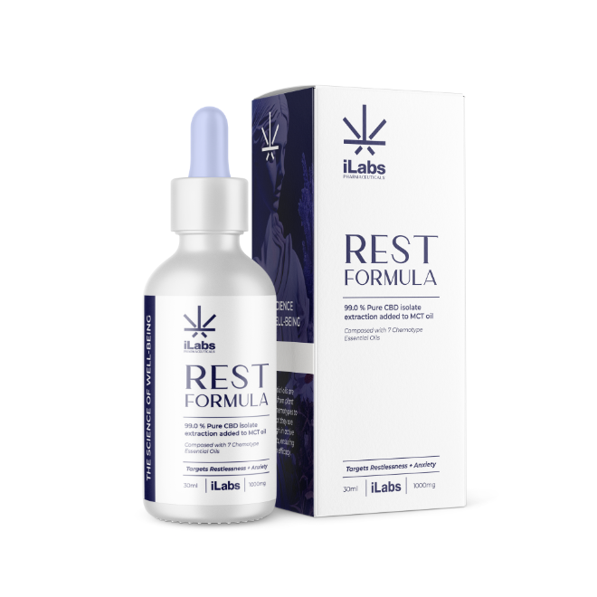 iLabs | Rest Formula | CBD | Chemo-type Essential Oils