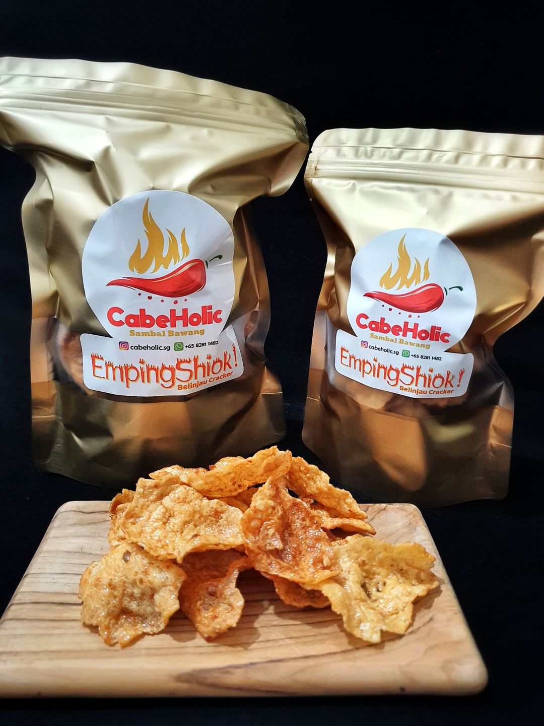 EmpingShiok! Belinjau Crackers