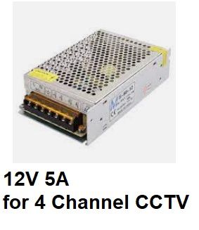 DC Power Supply  12V 5A   60W