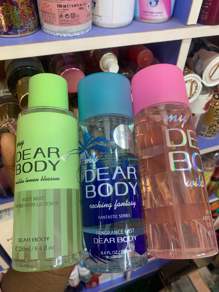 Dear body mist