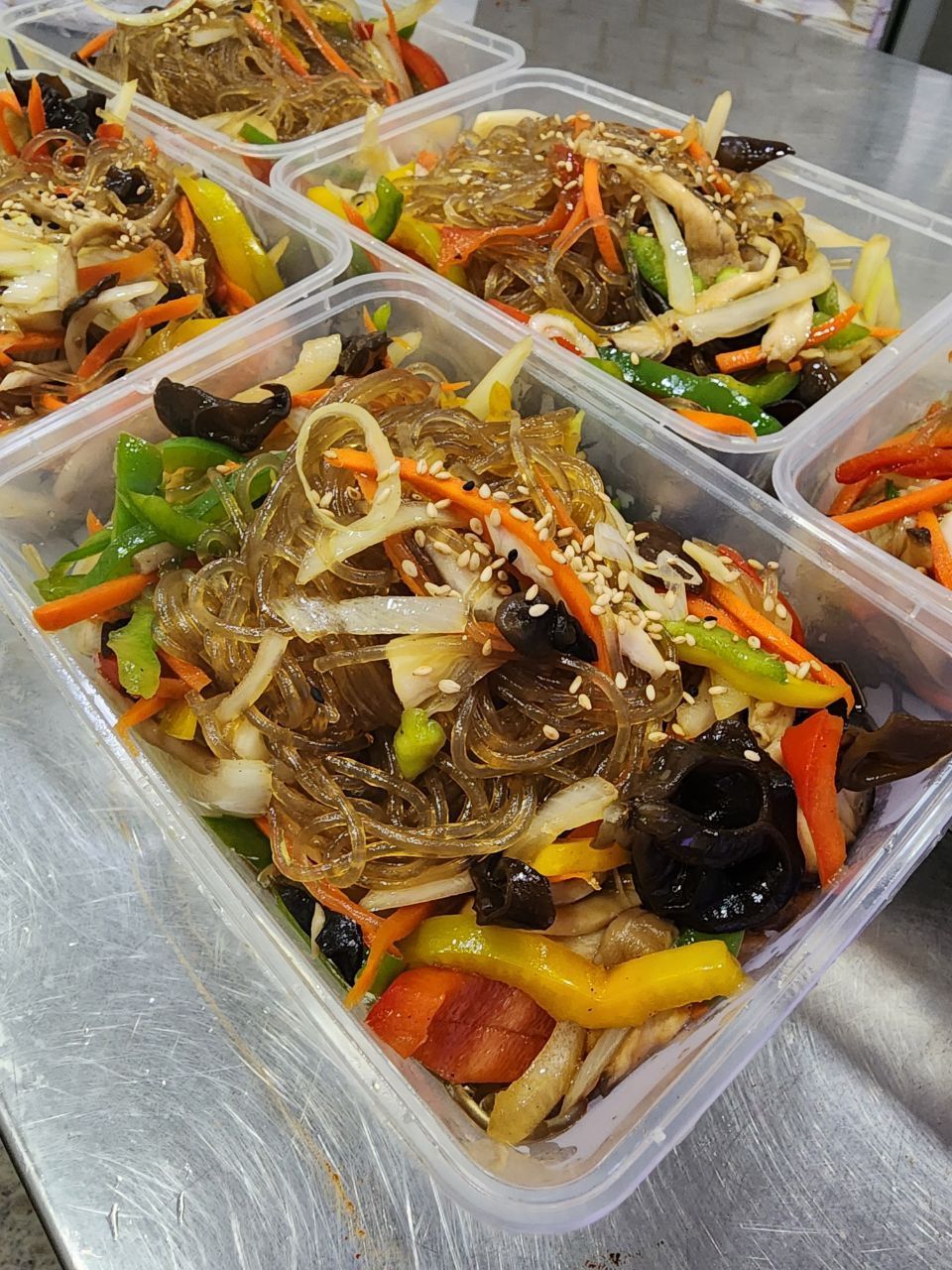  Mushroom Vegetable Japchae(버섯야채잡채)