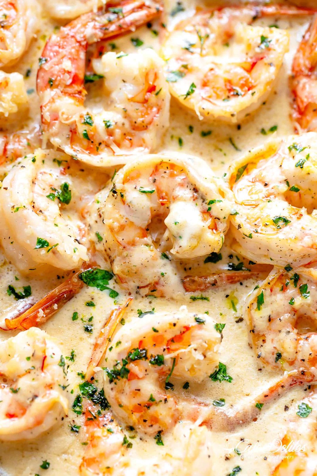 Roasted Garlic Shrimp Scampi