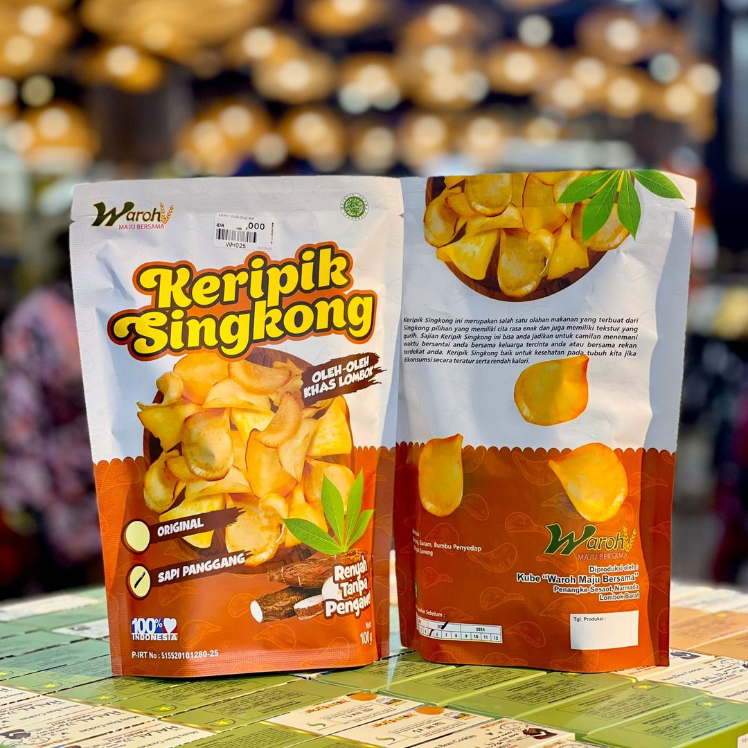 (WAROH) KERIPIK SINGKONG 100GR