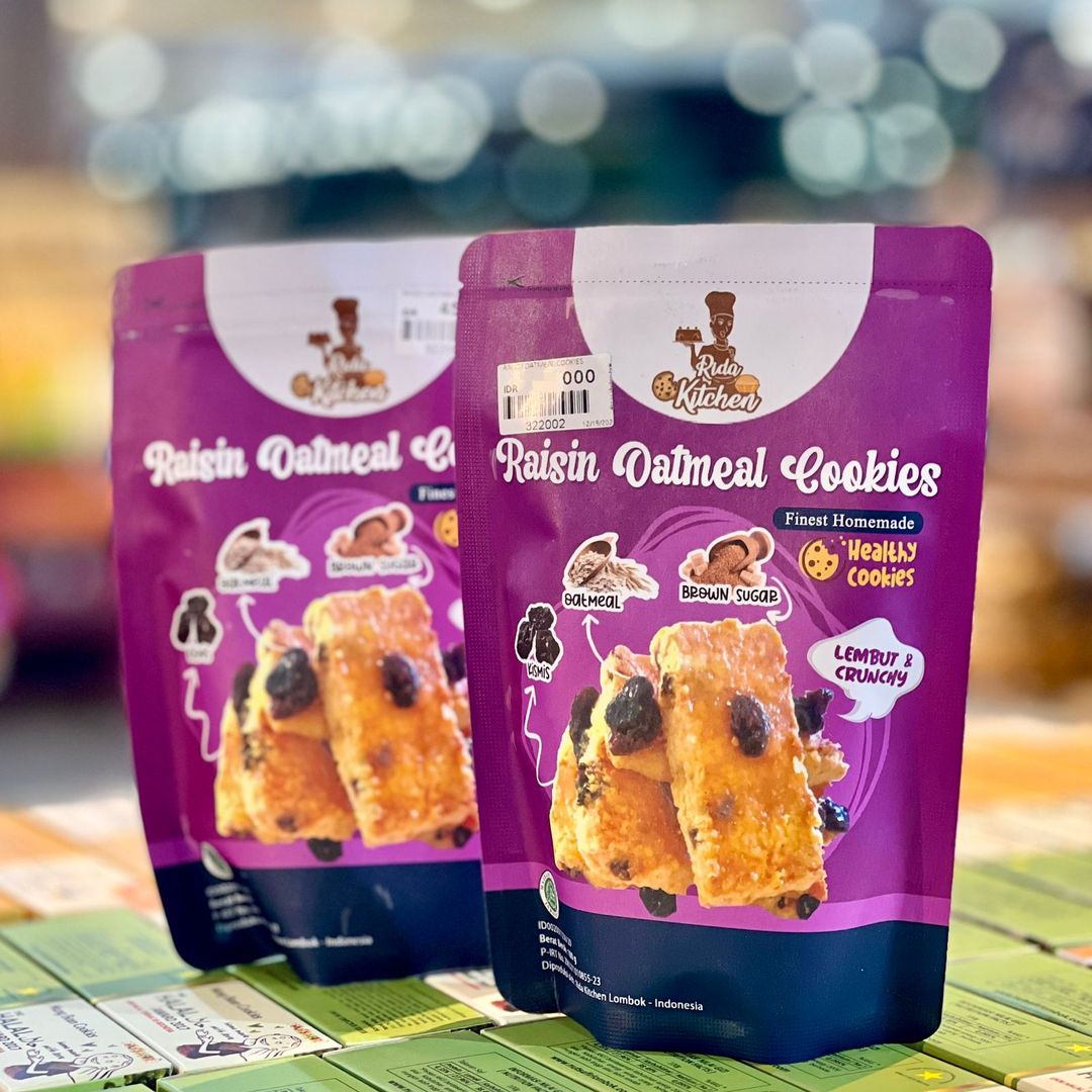 (RIDA KITCHEN) RAISIN OATMEAL COOKIES 100GR