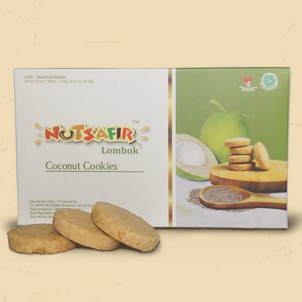 (NUTSAFIR) COCONUT COOKIES 140GR