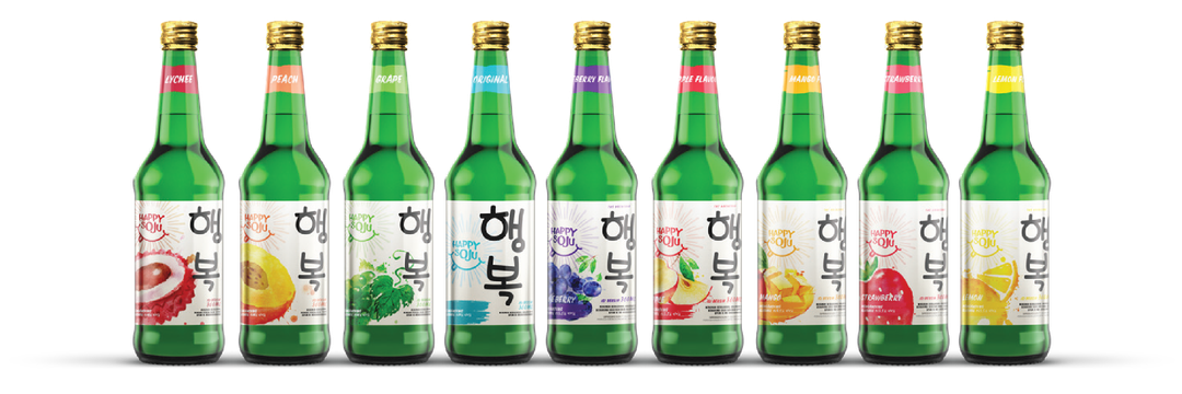 HAPPY SOJU 360 ml HAPY ARAK KOREA HEPI HEPY