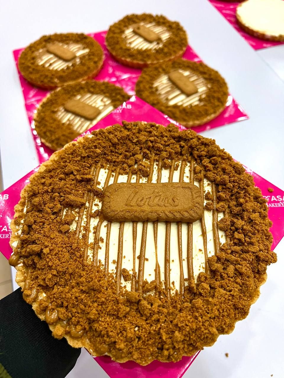 Biscoff Cheese Tart