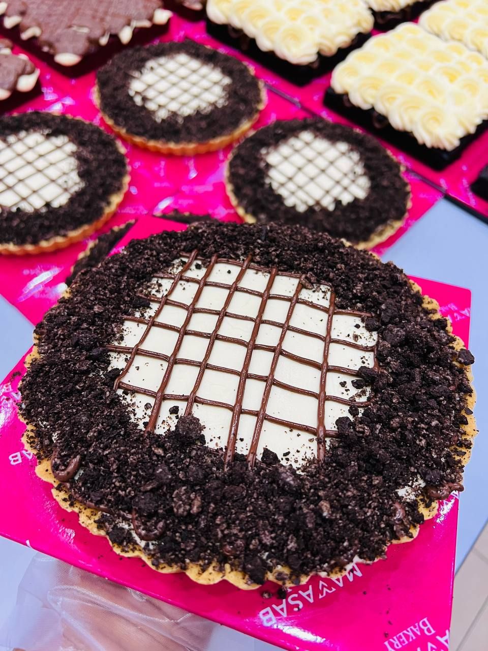 Nutella Cheese Tart Oreo