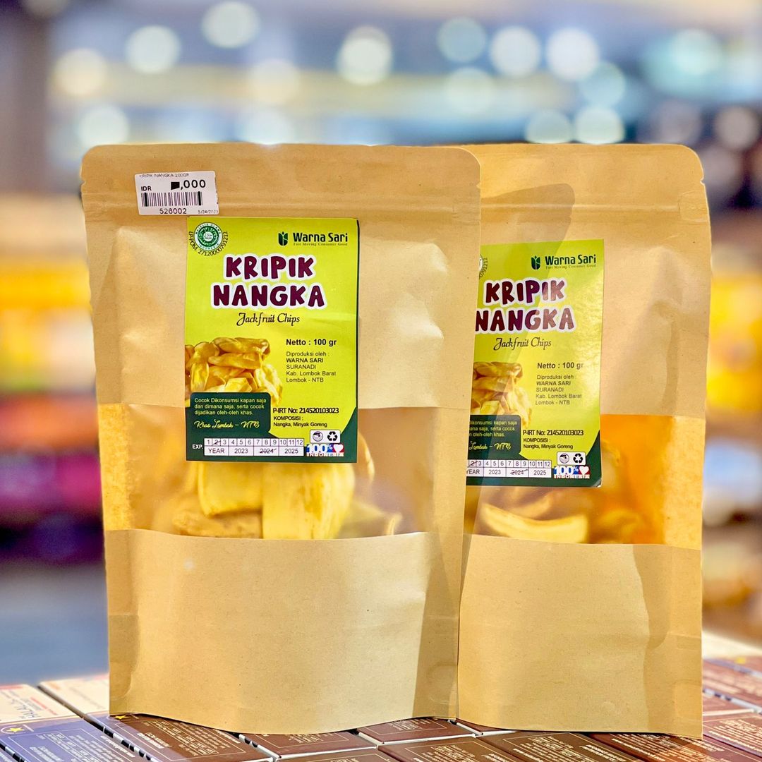 (WARNA SARI) KERIPIK NANGKA 100 G