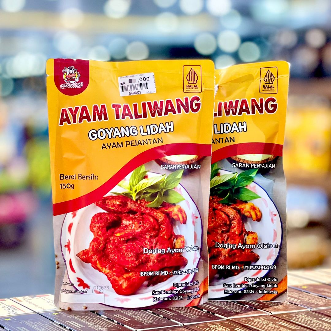 (GOYANG LIDAH) AYAM TALIWANG 150GR