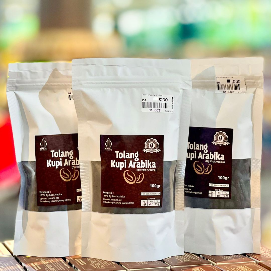 (ENI FOOD) KOPI ARABIKA BIJI 100GR