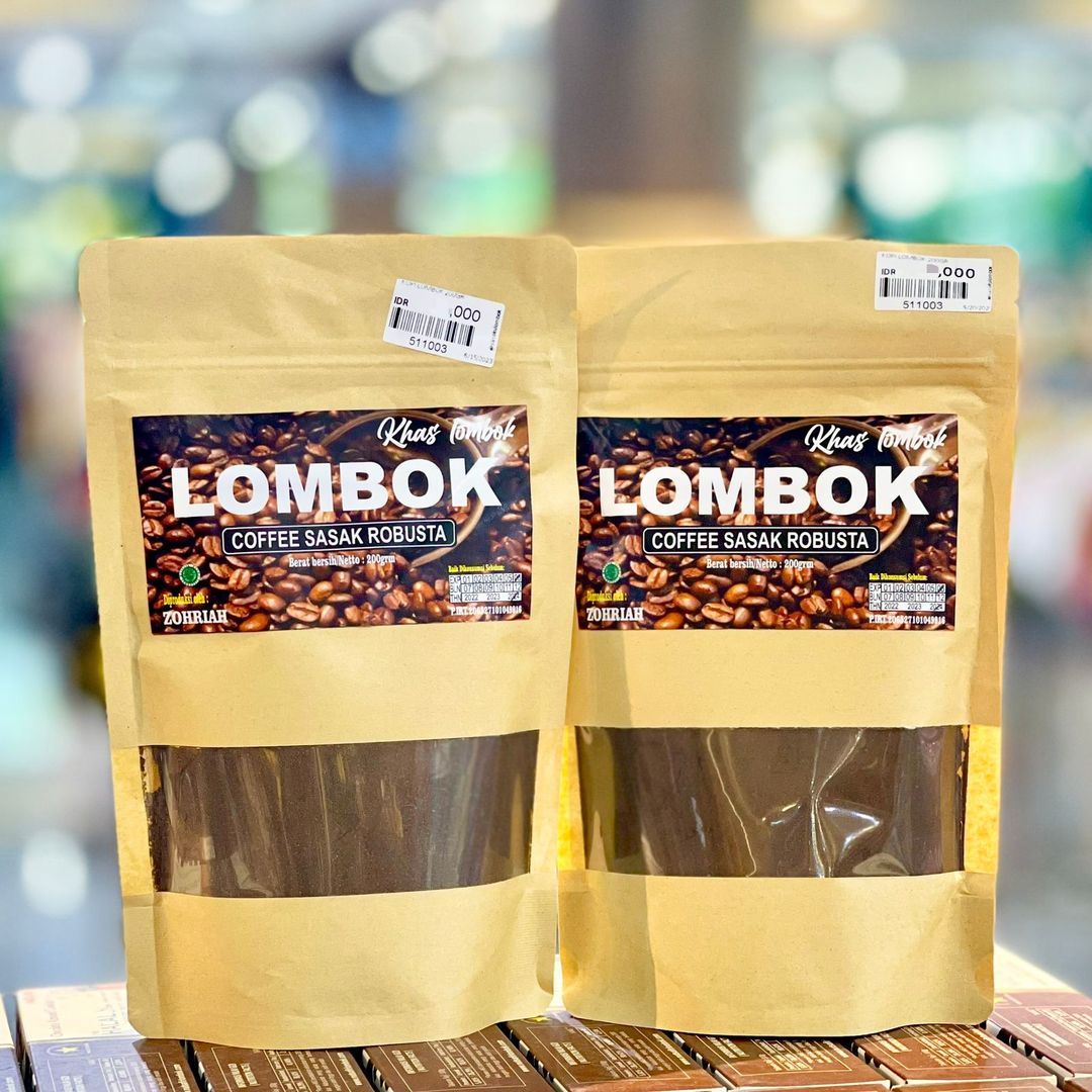 (ZOHRIAH) KOPI SASAK ROBUSTA 200GR