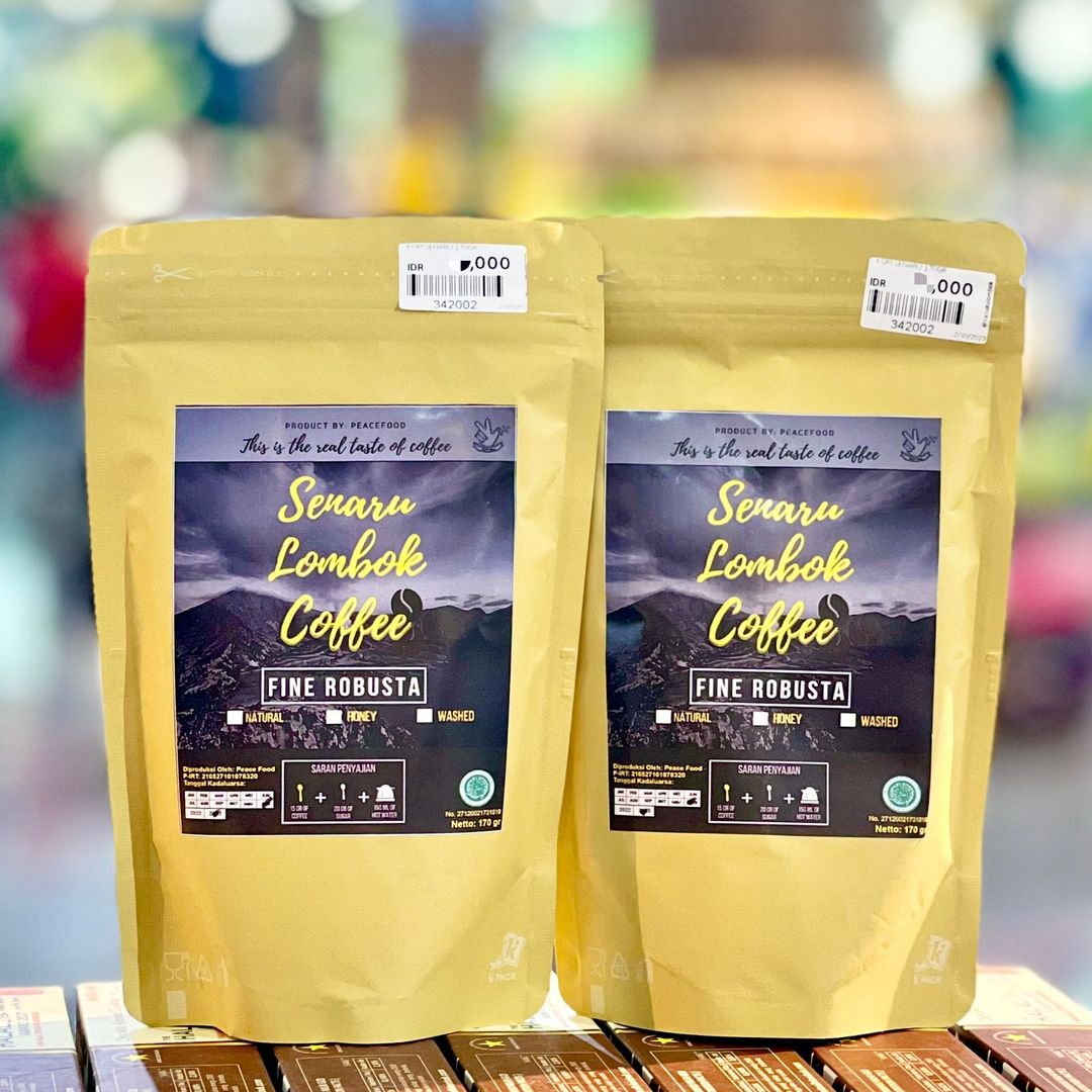 (PEACE) KOPI SENARU ROBUSTA 170GR