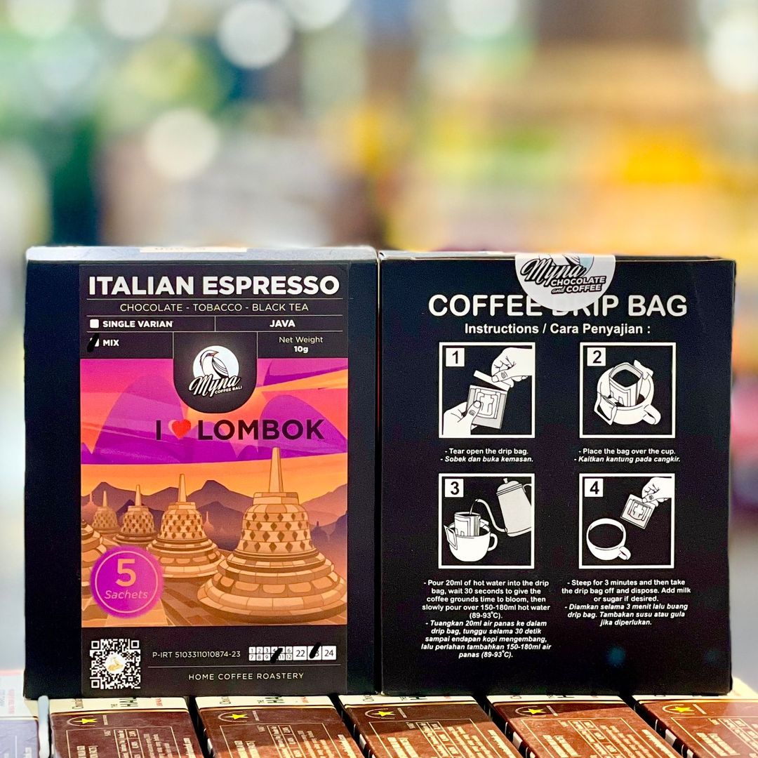 (PURNAMA MANDALA) COFFEE ITALIAN ESPRESSO MIX ISI 5