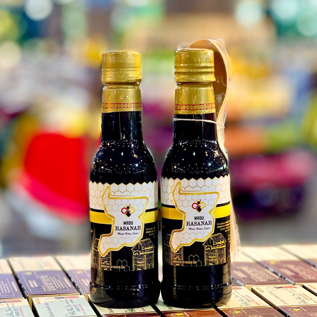 (LUMBUNG MADU) MADU HITAM SUPER 250ML