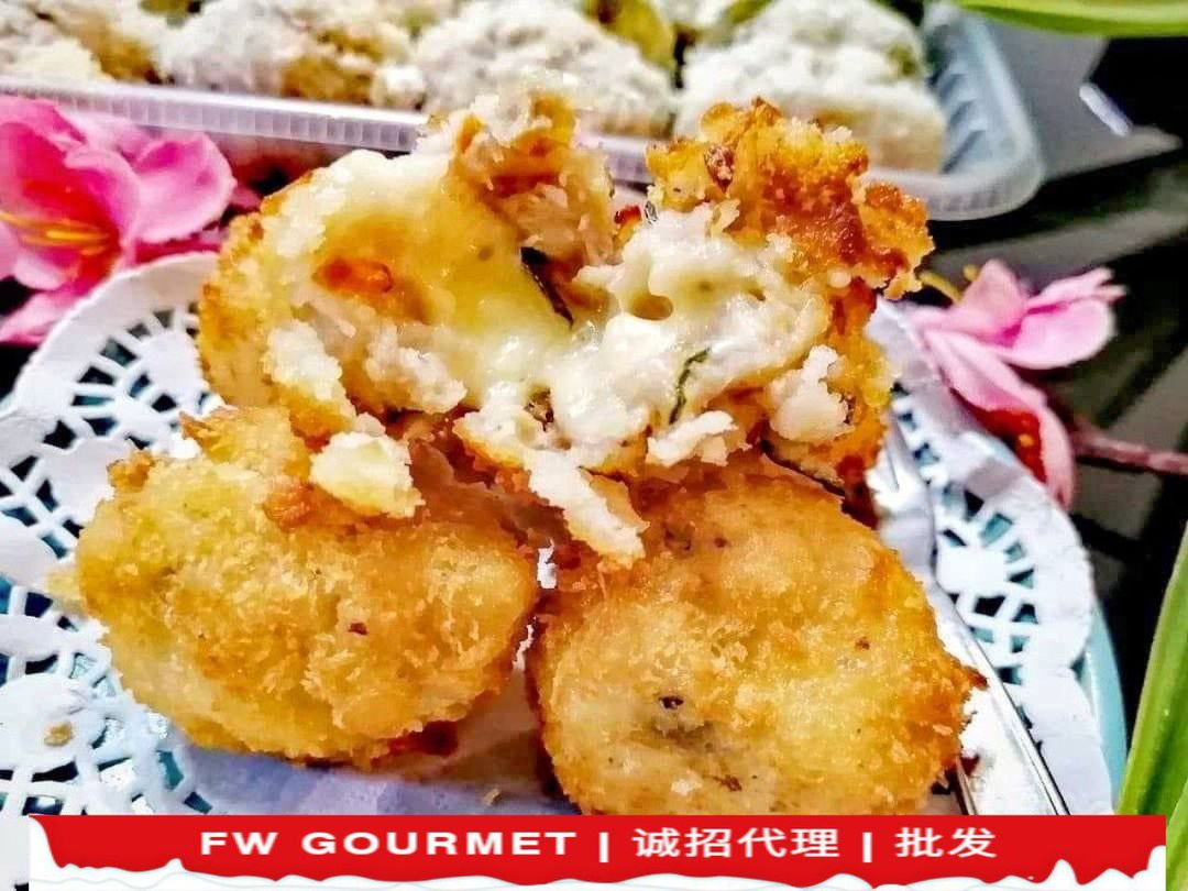 Chicken Cheese Ball 爆浆鸡芝士球