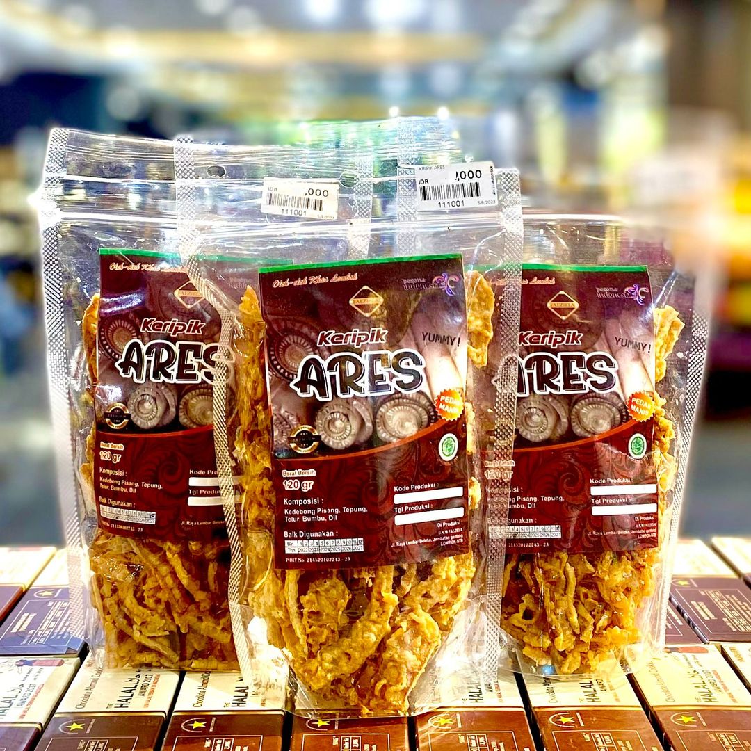 (FAEZIELA) KERIPIK ARES 120GR