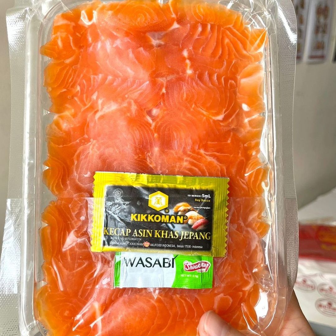 Fresh Salmon Sashimi Slice 200gram