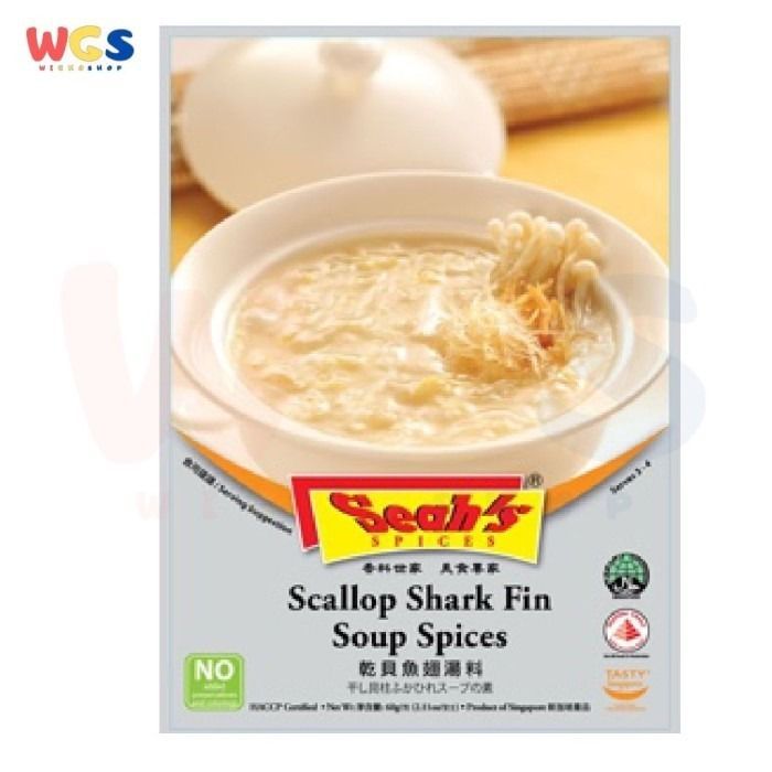 Scallop Sharks Fin Soup