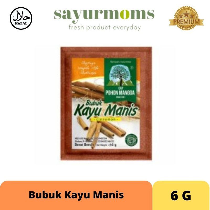 Bubuk Kayu Manis - Cap Pohon Mangga 6gr