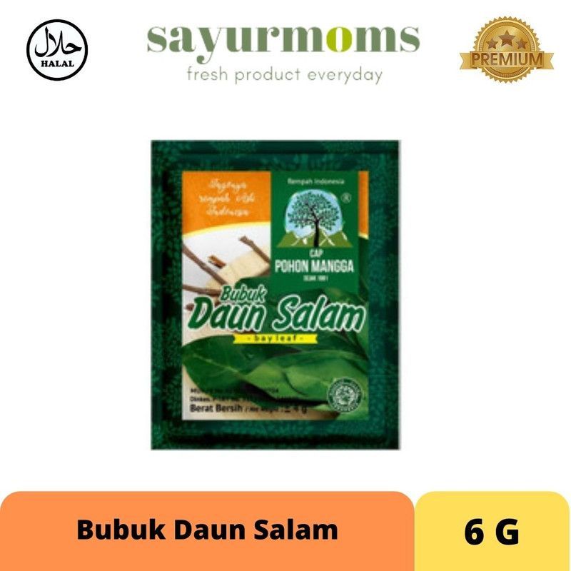 Bubuk Daun Salam - Cap Pohon Manggga 6 gr