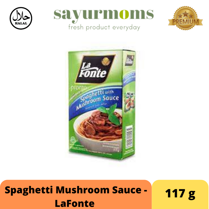 Spaghetti Mushroom Sauce - LaFonte 117 gr