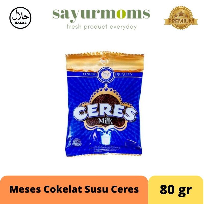 Meses Cokelat Susu Ceres (80gr)