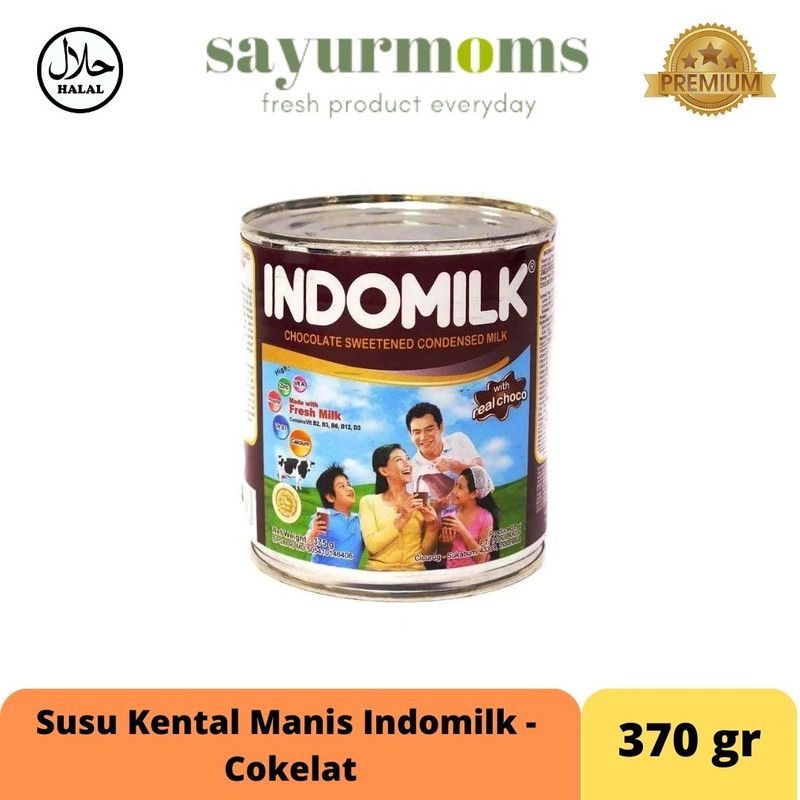 SKM Indomilk Cokelat kaleng 370gr