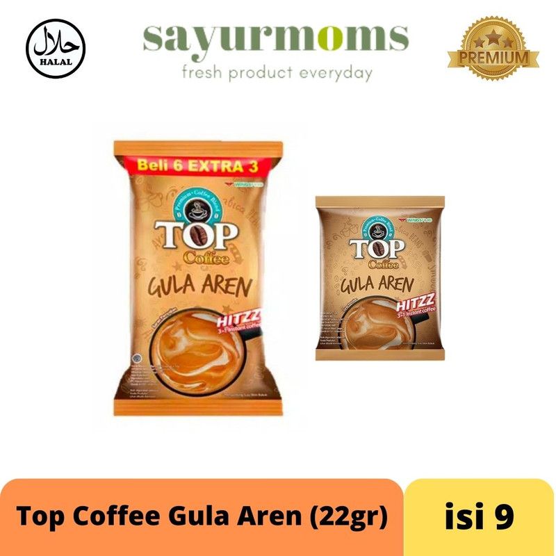 Top Coffee Gula Aren (22gr x 9)