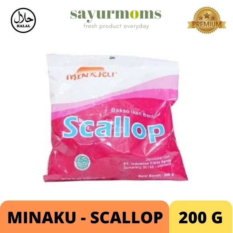 Scallop Bakso Ikan - Minaku 200gr