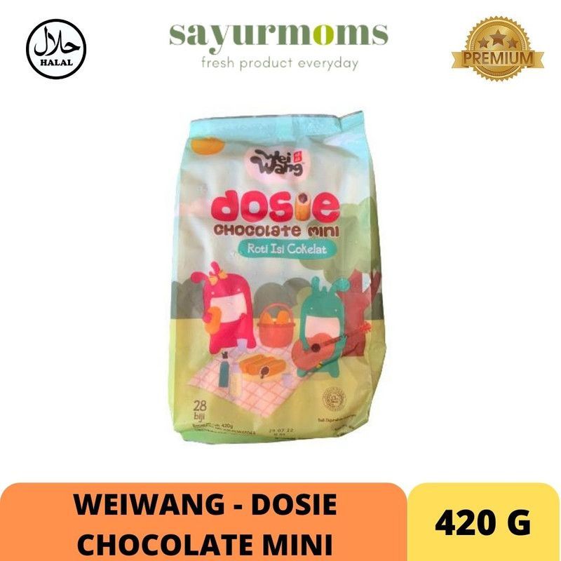 Roti Isi Cokelat - Weiwang 420gr