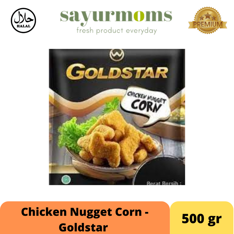 Chicken Nugget Corn - Goldstar 500 gr