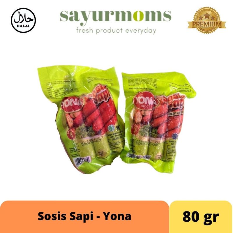 Sosis Sapi - Yona 80gr